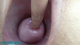 German Girl Takes Extreme Pleasure From Inserting Nettles And Rod Flowers