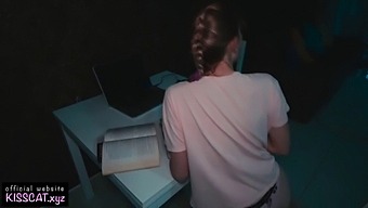 Step Brother'S Bdsm Session With Tied-Up Sister For Porn Addiction