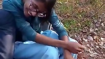 Desi Teacher And Students Engage In Sexual Activities In The Woods For Monetary Gain