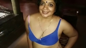 Desi Granny'S Sensual Massage And Handjob