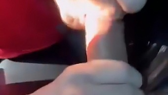 This Babe Gives A Bj To Her Man Before Work
