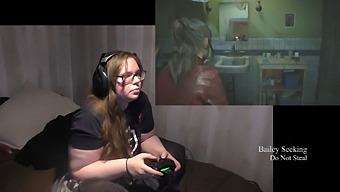 Watch A Stripper Play Through The Fifth Part Of Resident Evil 2