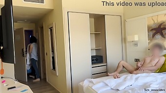 Exhibitionist Act: I Reveal My Genitalia To A Hotel Cleaning Staff And They Consent To Masturbate Me.