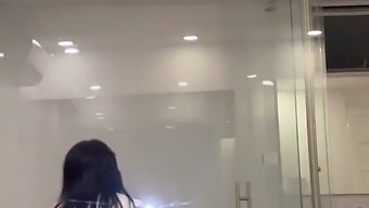 Massaging My Friend To Orgasm And Catching Her Squirt In My Mouth