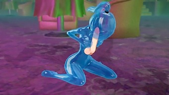 Slimy And Seductive 3d Animated Game Featuring A Woman