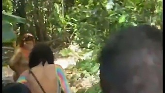 We Headed To The Beach For A Group Celebration Along The Path