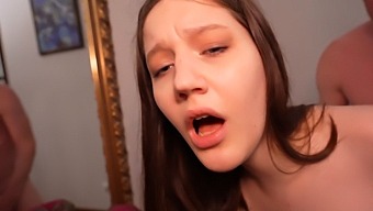 Horny Stepdad'S Rough Sex With Young Stepdaughter In Lingerie (Margo Von Teese)
