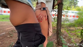 Public Sex Caught On Camera With A Busty Babe And A Big Ass