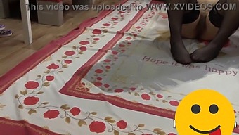 Hairy Lesbians Engage In Golden Shower Play At Home