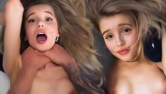 Desperate Hairstylist Gets Roughed Up By Milka Way On A Table