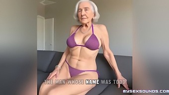 Elderly Stepmom'S First Anal Experience