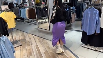 Beautiful Teen Meets A Fan At The Mall And Gives Deep Blow Job